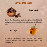 Vagad’s Herbal Shikakai & Honey Shampoo – Gentle Cleanser & Natural Conditioner - 210 ML